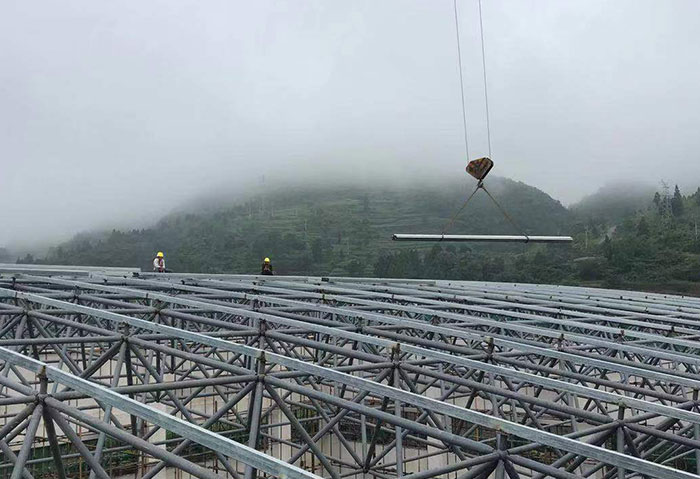 大连网架施工